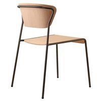 Chaise Lisa Wood 4 pieds S-CAB - Image 2