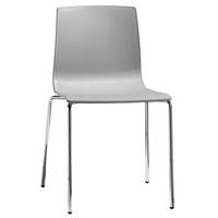 Chaises Alice 4 pieds peint ou chromé lot de 4 S-CAB - Image 4