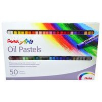 Boîte 50 pastels huile Pentel diam: 8 mm - Image principale