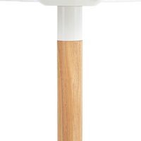 Table ronde fixe Mira diam. 120 cm blanc/naturel - Image 2