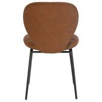Lot de 2 chaises Dafné marron - Image 2