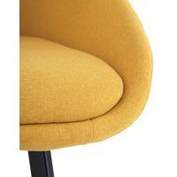 Lot de 2 chaises Lanna moutarde - Image 3