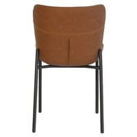 Lot de 2 chaises Mayka marron - Image 3