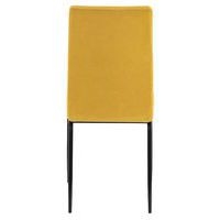 Lot de 4 chaises Yvette moutarde - Image 2