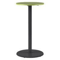 Mange-debout Menorca hauteur 110 cm Ø 60 cm pied peint - Mobidecor - Image 7