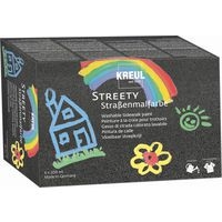 Set peinture à la craie liquide pour trottoir 6x200ml - Image principale