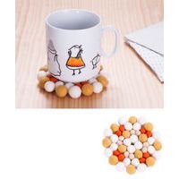 Sachet 100 boules de feutre dia 10 à 30 mm - Image 2