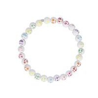 Bocal 750 perles emoticones rondes 7,5 mm trou 1.5mm - Image 2