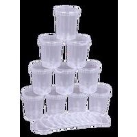 Pot 500ml avec couvercle à clipser - Image 2