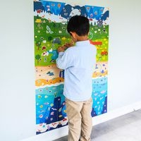 Atelier 12 enfants gommettes format géant animaux - Image 3