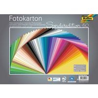 Assortiment 50 feuilles carton 25x35cm 300g 50 coloris - Image principale