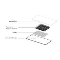 Assortiment 3 matrices de découpe Zug (fleur/papillon/coeur) - Image 2