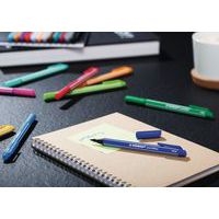 Pochette 4 feutres PointMax Stabilo couleurs bleu, noir, rouge, vert - Image 7