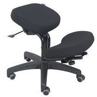 Siège assis genoux inclinable noir - Image principale