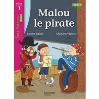 Tous lecteurs ! Malou le pirate niveau 1 - Elève CP - Image principale