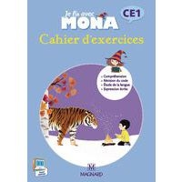 Je lis avec mona CE1 (2015) - cahier d'exercices - Image principale