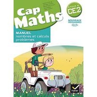 Cap maths CE2 Manuel + cahier + dico-maths édit.2017 - Image principale