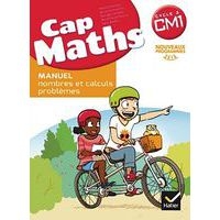 Cap maths CM1 Manuel + cahier géométrie + dico maths édit.2017 - Image principale