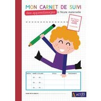 Mon carnet de suivi des apprentissages à l'école maternelle lot de 5 - Image principale