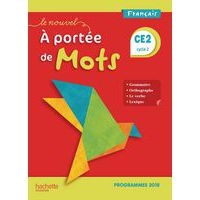 Le nouvel a portee de mots CE2 - manuel eleve - edition 2019 - Image principale
