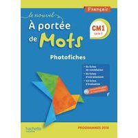 Le nouvel à portée de mots CM1 Photofiches - Image principale