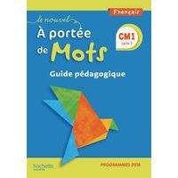 Le nouvel à portée de mots CM1 Guide pédagogique édition 2019 - Image principale