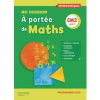 Le nouvel à portée de maths CM2 Manuel élève édition 2019 - Image principale