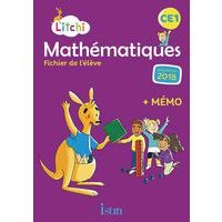 Litchi mathematiques CE1 - fichier eleve - ed. 2019 - Image principale