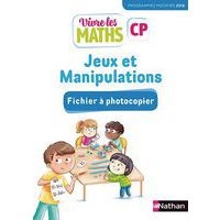 Vivre les maths CP Fichier jeux et manipulation édition 2019 Matériel éditeur vendu à prix net - Image principale