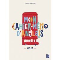 Mon cahier memo d'anglais cycle 3 - Image principale