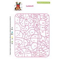 Coloriages magiques avec les lettres - Image principale