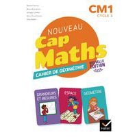 Cap maths CM1 ed. 2020 - cahier de geometrie-mesure - Image principale