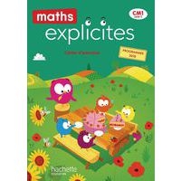 Maths explicites CM1 - cahier eleve - ed. 2020 - Image principale