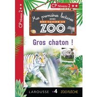 Premieres lectures une saison au zoo gros chaton - Image principale