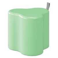 Pouf trèfle LudiKid H. 35 cm  vert menthe 6156-Manutan Expert - Image principale