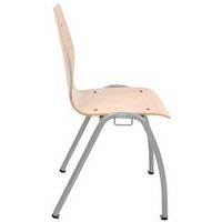 Chaise coque bois Java 4 pieds - Manutan Expert - Image 4