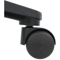 Fauteuil Office dossier résille assise tissu coloris rouge - Image 6