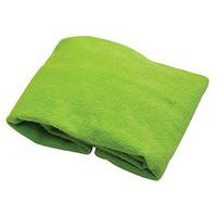 Lot 10 serviettes de toilette microfibre 50 x 90 cm Pomme - Image principale