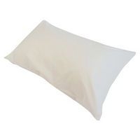 Lot 10 taies oreiller coton bio 40 x 60 cm Perle - Image principale