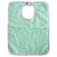 Lot 10 bavoirs fermeture pression Adam 380 g/m² 45 x 50 cm - Image principale