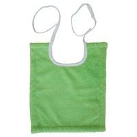 10 bavoirs lacette microfibre uni - Image principale