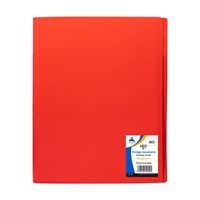 Reliure plastique 80 volets transparents A4 - Rouge - Image principale