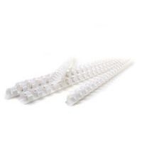 Peigne à relier 8 mm (100 pièces) - Blanc - Image principale