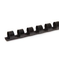 Peigne à relier 10 mm (100 pièces) - Noir - Image 2
