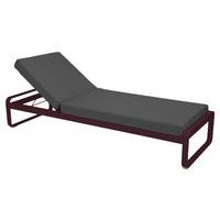 Bain de soleil Bellevie coussin gris graphite Fermob - Image principale