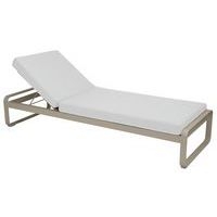 Bain de soleil Bellevie coussin blanc grisé Fermob - Image 2