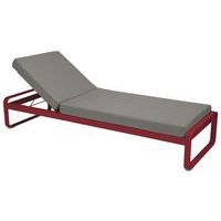 Bain de soleil Bellevie coussin taupe grisé Fermob - Image 5