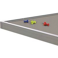 Panneau d'affichage d'intérieur - Hxl : 90x180 cms - Fond Gris - Image 6