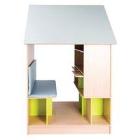 Maison CUBO banc avec 2 tablettes amovibles - Image principale