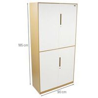 Armoire haute 4 portes battantes - Manutan Expert - Image 8